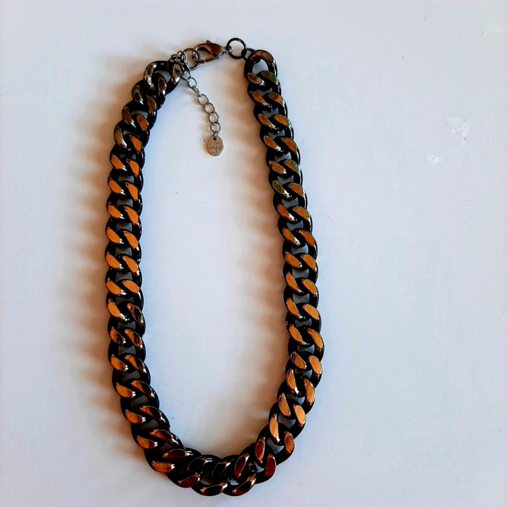 Vintage Heavy Chunky Chain Necklace